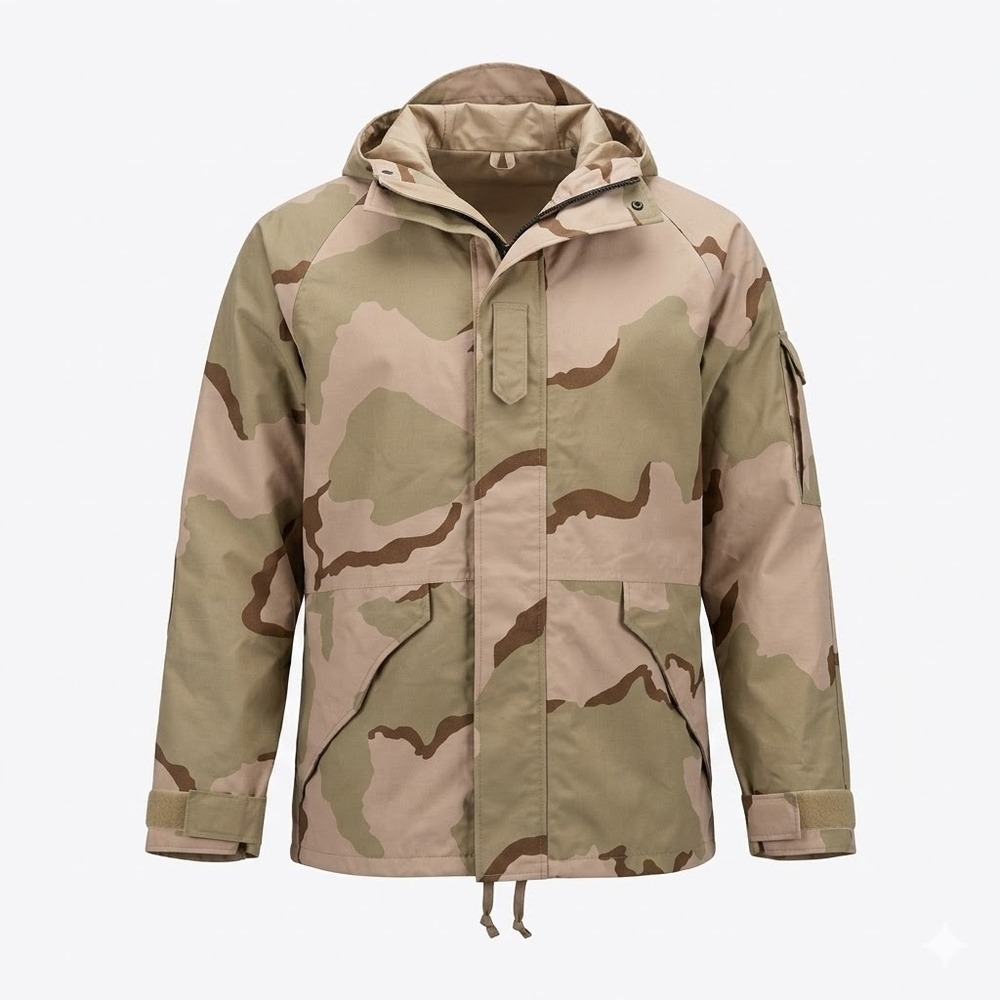 Tennessee Apparel‎ Desert Camo Cold Weather Parka Large Regular Jacket - AC